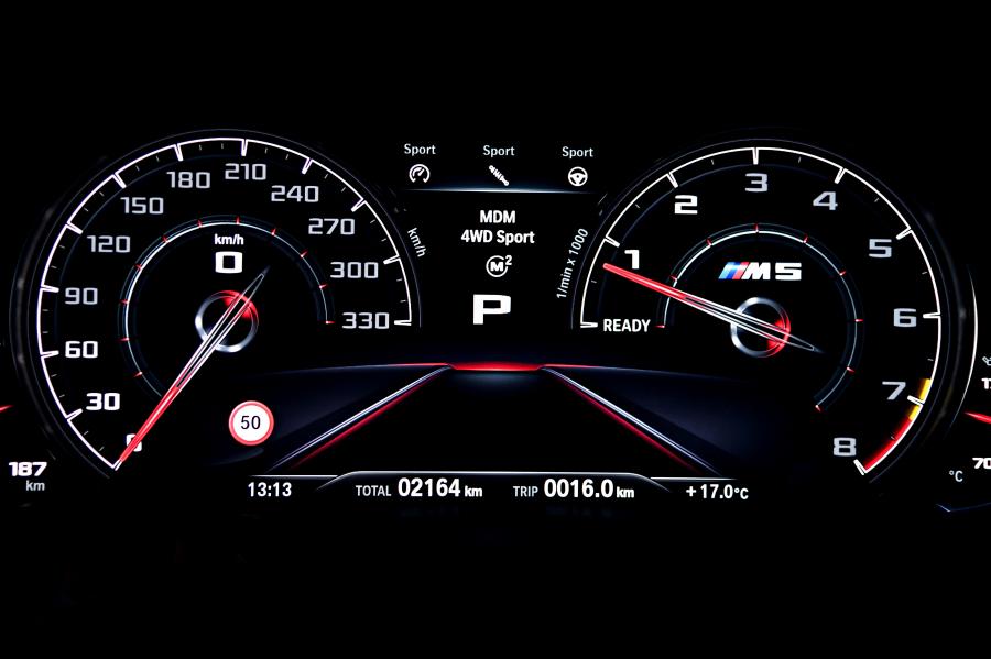 Панель приборов BMW M5 Competition (F90) 2018 года  (WW) (фото 138 из 151)